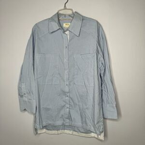 Anthropologie Maeve shirt mini dress/ tunic top size medium